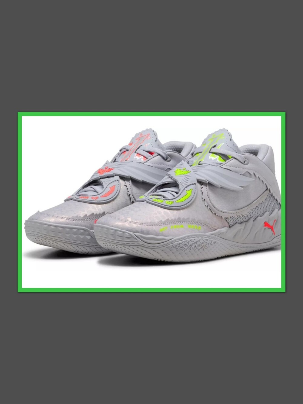 PUMA x LAMELO BALL MB.05 METALLIC BASKETBALL SNEAKERS